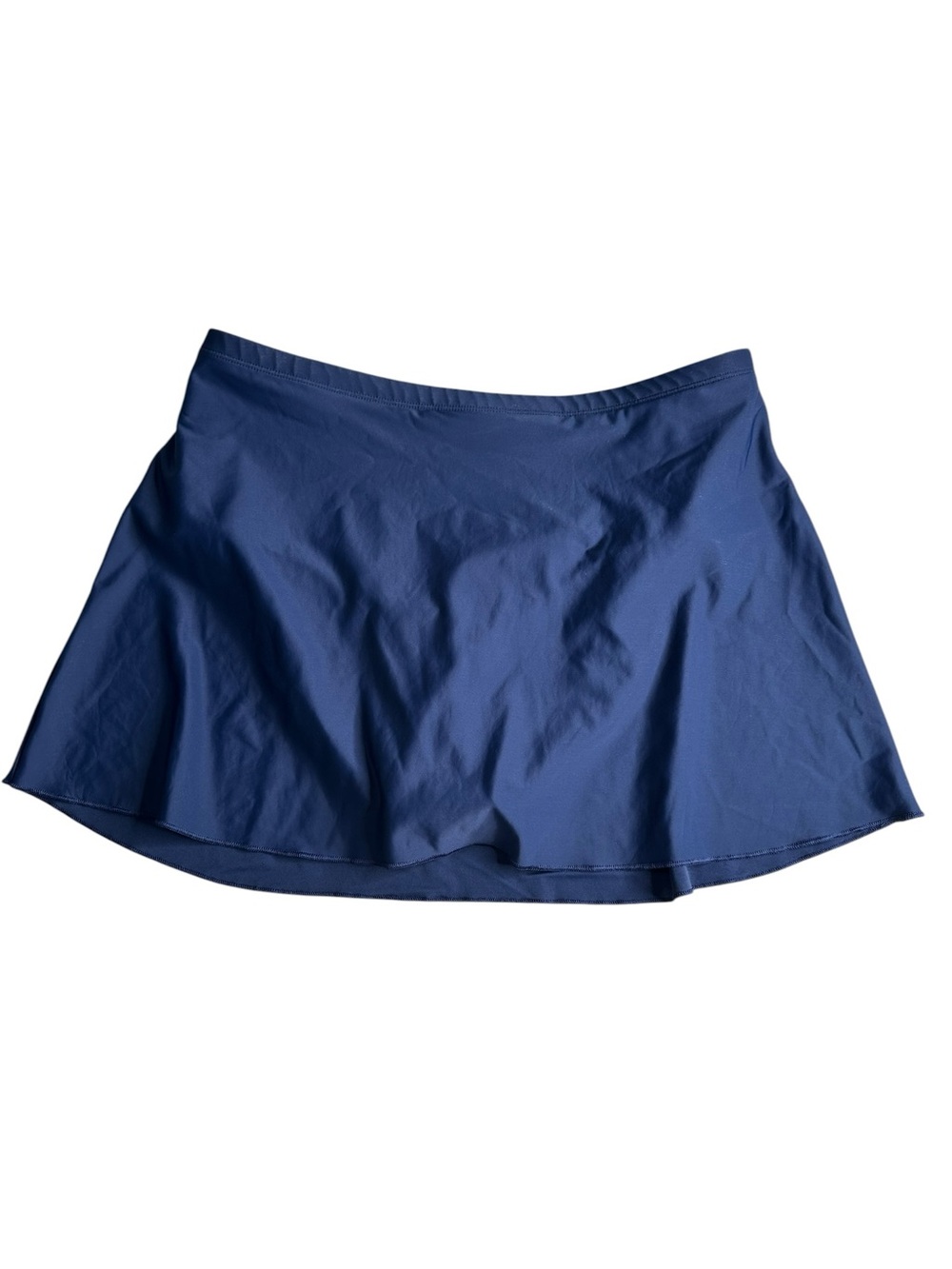 Miraclesuit Women’s Navy Bathing Suit Swim Skirt Bottom. Size 18